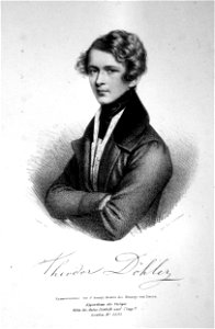 Theodor Döhler Staub Litho