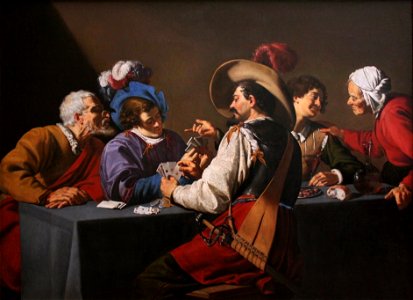 Theodoor Rombouts - Kaartspelers