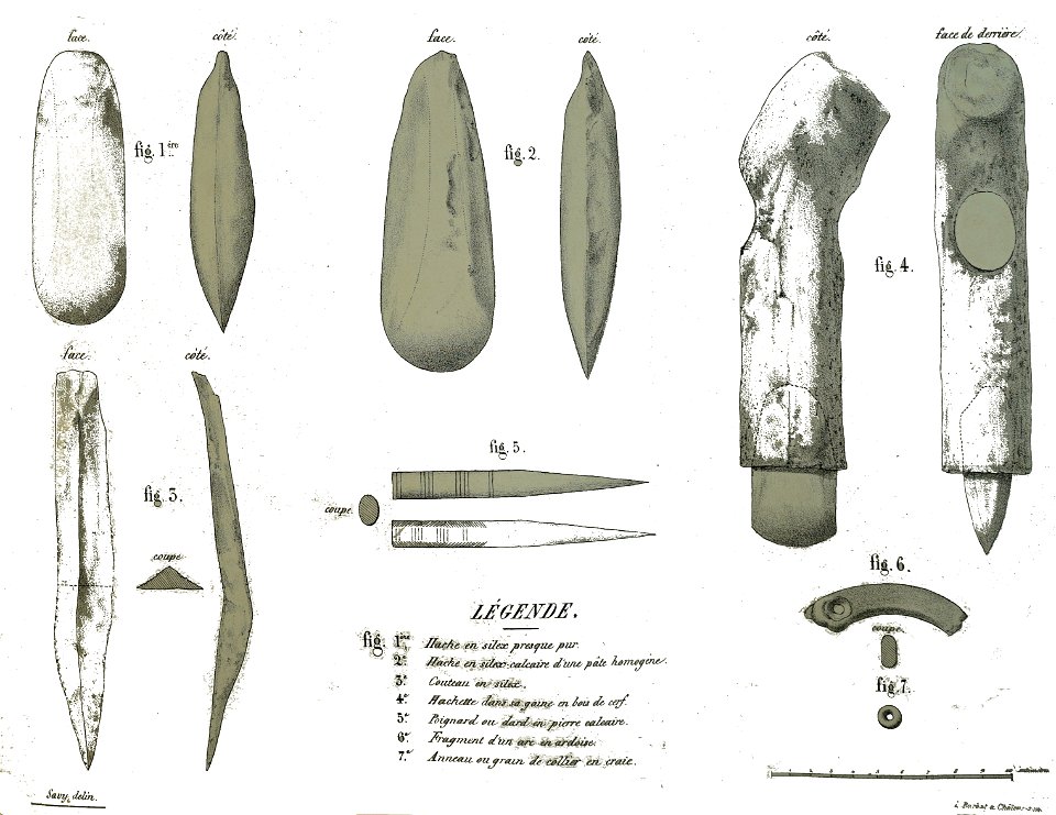 Sépulture de Mizy objets 6824