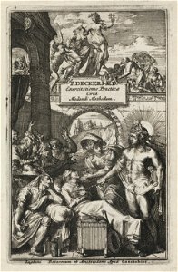 Titelpagina voor Exercitationes Practicae Circa Medendi Methodum van F. Deckers. NL-HlmNHA 53008752