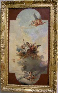 Nswag, domenico tiepolo, apoteosi di un papa e un martire, 1780-1785