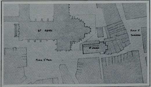Église st Julien plan Reims