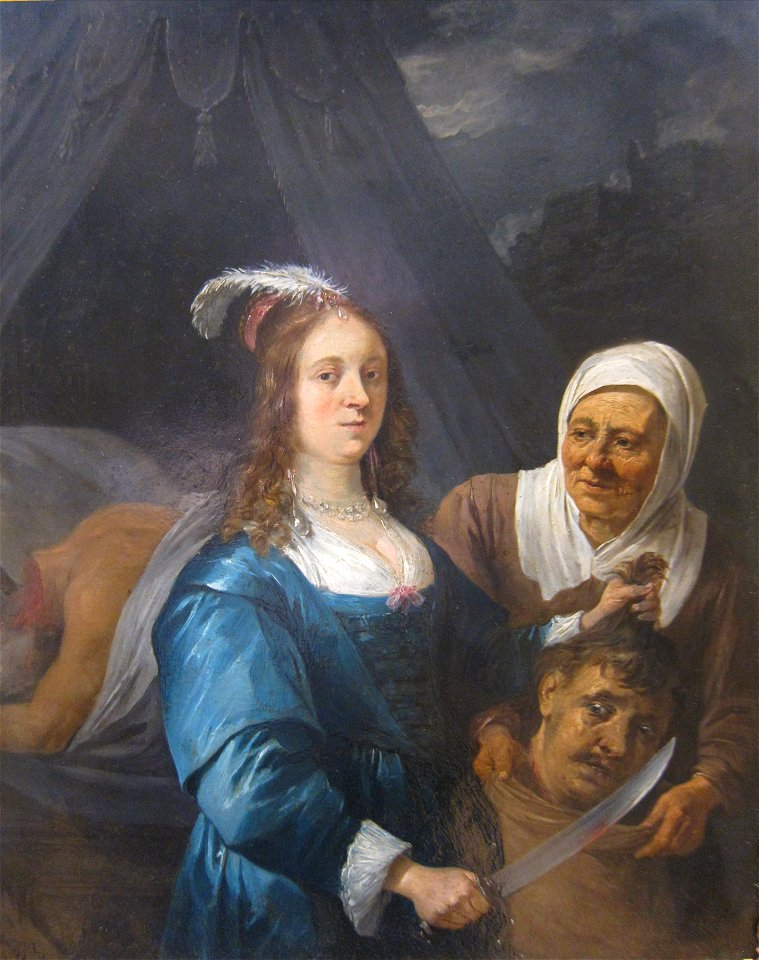 'Judith with the head of Holofernes' by David Teniers the younger, 1650