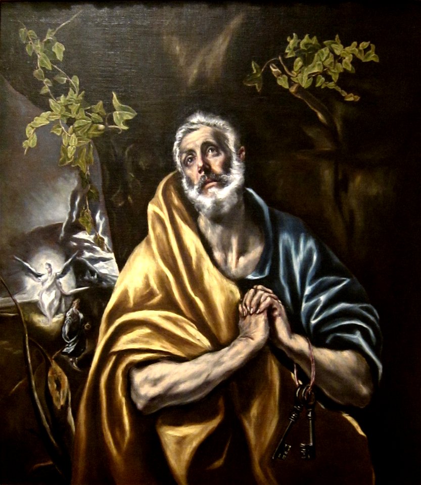 The Penitent Saint Peter by El Greco, San Diego Museum of Art