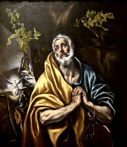 The Penitent Saint Peter by El Greco, San Diego Museum of Art