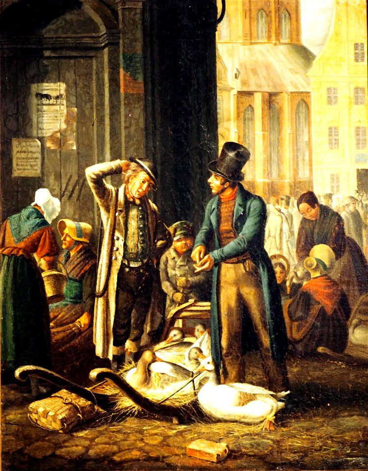 Tischbein Wasserkunst auf dem Neuen Markt