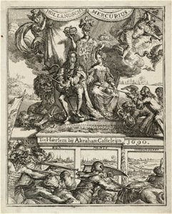 Titelpagina voor de Hollandsche Mercurius over het jaar 1689. NL-HlmNHA 53008745