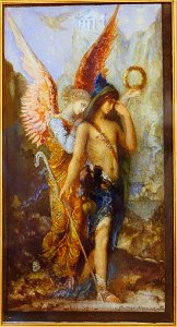 The Voices by Gustave Moreau, 1867 AD, aquarelle and gouache on paper - Museo Nacional Centro de Arte Reina Sofía - DSC08710