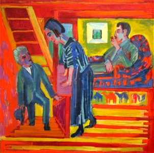 The Visit - Couple and Newcomer