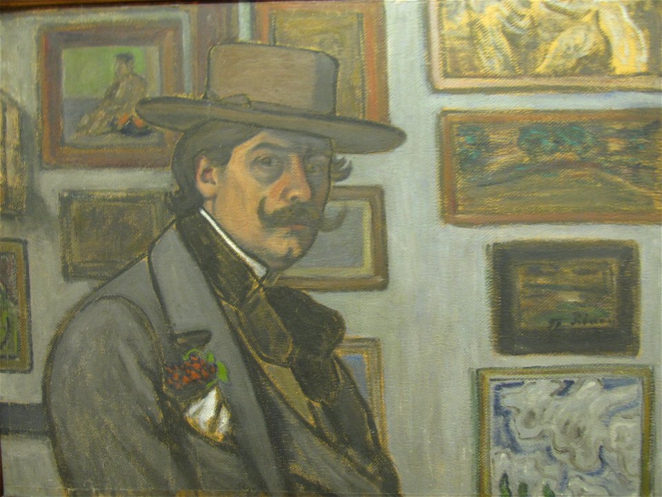 Önarckép barna kalapban (1897)