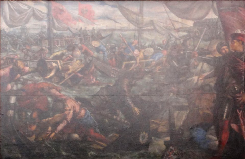 Tintoretto, Jacopo — Schlacht auf der Etsch