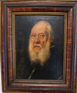 Tintoretto, ritratto di jacopo sansovino, 1560-70 ca