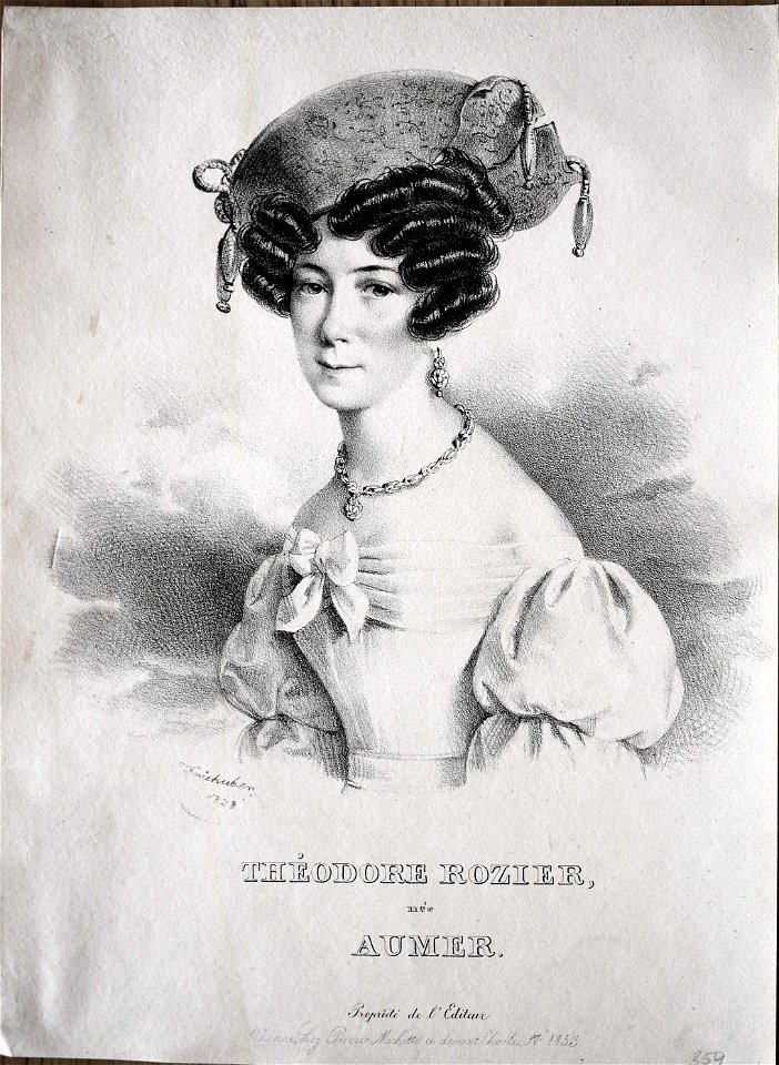Théodore Rozier Litho