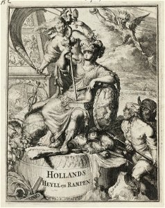 Titelblad voor Hollands heyll en rampen, NL-HlmNHA 53008770