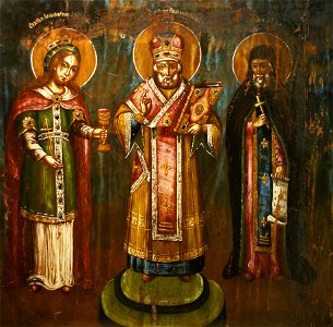Выбраныя святыя - Мікалай, Варвара, Засіма