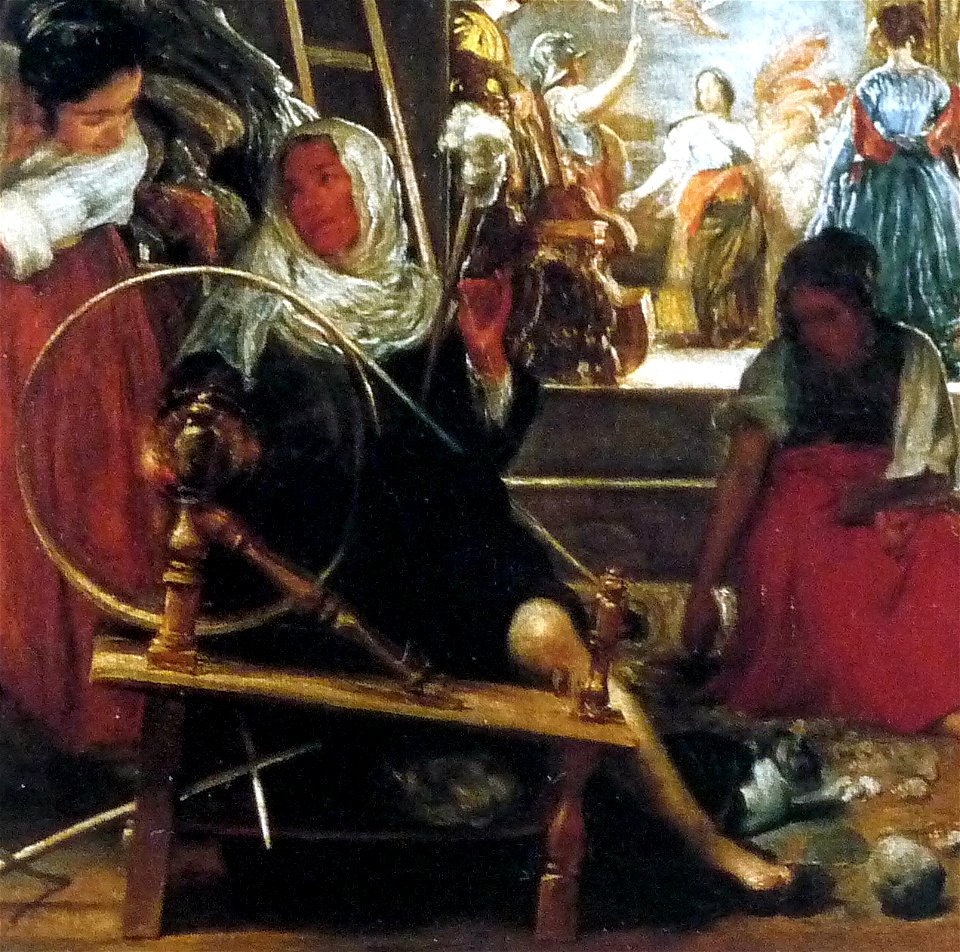 V Hilanderas detail 2