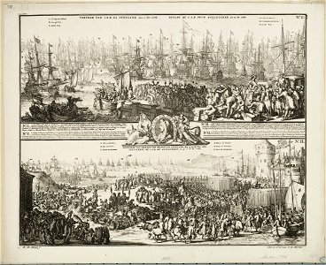 Tocht van Willem III naar Engeland, 1688. NL-HlmNHA 53009103