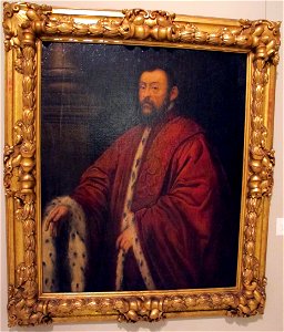 Tintoretto, ritratto di marcantonio barbaro 01