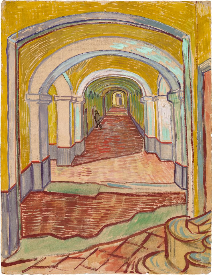 Vincent van Gogh - Corridor in the Asylum