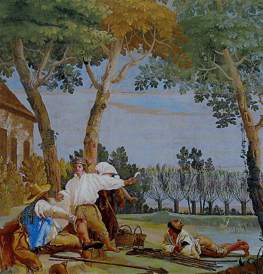 Dominico Tiepolo Fresco Villa Valmarana 02