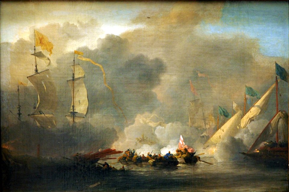 Velde II. Seeschlacht Solebay@Nieders. Landesmuseum20160811
