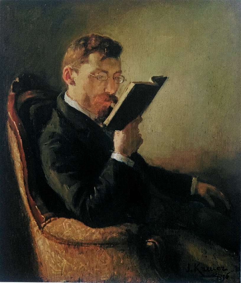 Я. Кругер. Партрэт брата