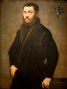 Young Man from the Renialme Family by Jacopo Tintoretto. Free illustration for personal and commercial use.