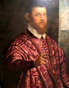 Tintoretto, ritratto di un senatore veneziano 02