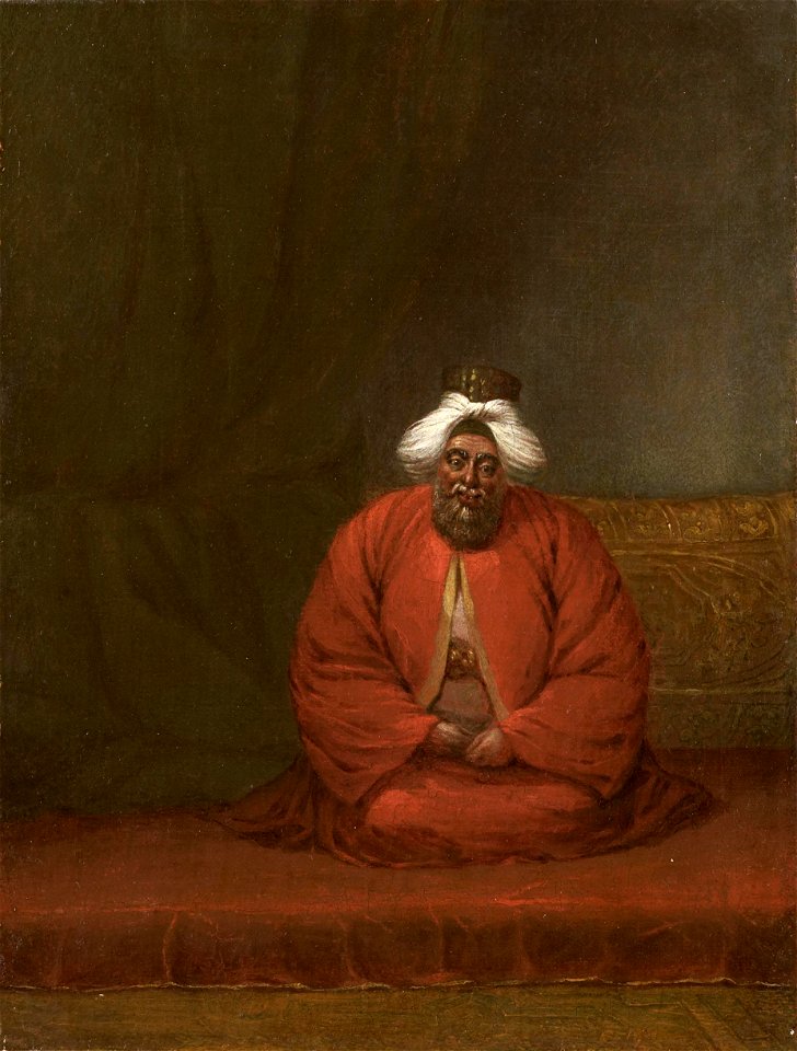 Een hofdignitaris Seyhülislam
