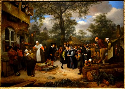 Village Wedding by Jan Steen, 17th century, oil on panel - National Museum of Western Art, Tokyo - DSC08491