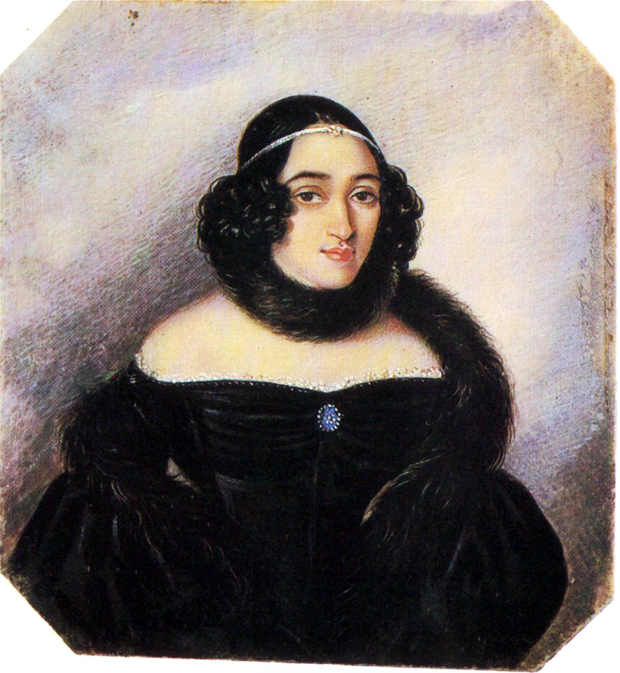 Unknown woman 1830s GIM