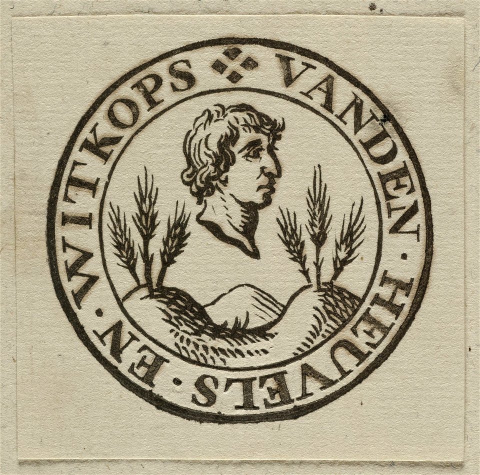 Vignet van Vanden Heuvels en Witkops. NL-HlmNHA 1477 53012741