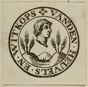 Vignet van Vanden Heuvels en Witkops. NL-HlmNHA 1477 53012741