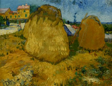 Vincent van Gogh (1853-1890) Korenschelven in de Provence - Kröller-Müller Museum Otterlo 23-8-2016 13-33-24