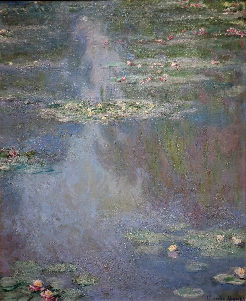 monet water lilies 1907