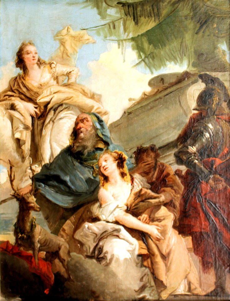 Weimar, Schlossmuseum, Giovanni Domenico Tiepolo, Opferung der Iphigenie