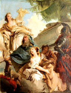 Weimar, Schlossmuseum, Giovanni Domenico Tiepolo, Opferung der Iphigenie