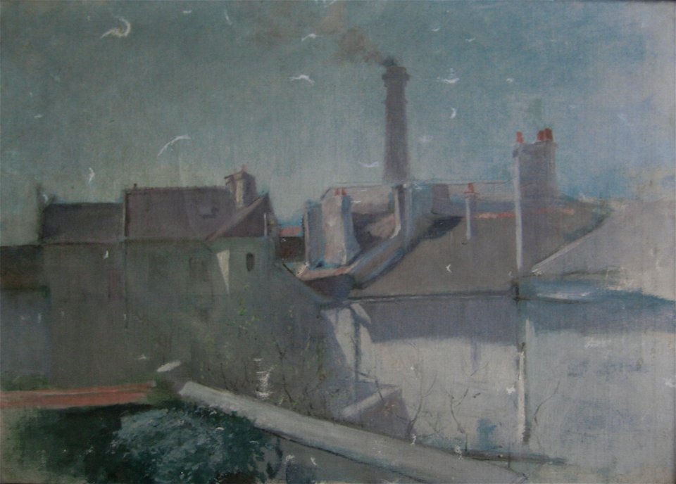 Village Brittany 2 by Félix Resurrección Hidalgo