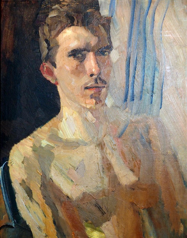 Weisgerber Albert Selbstbildnis 1 Museumsberg Flensburg Hans-Christansen-Haus