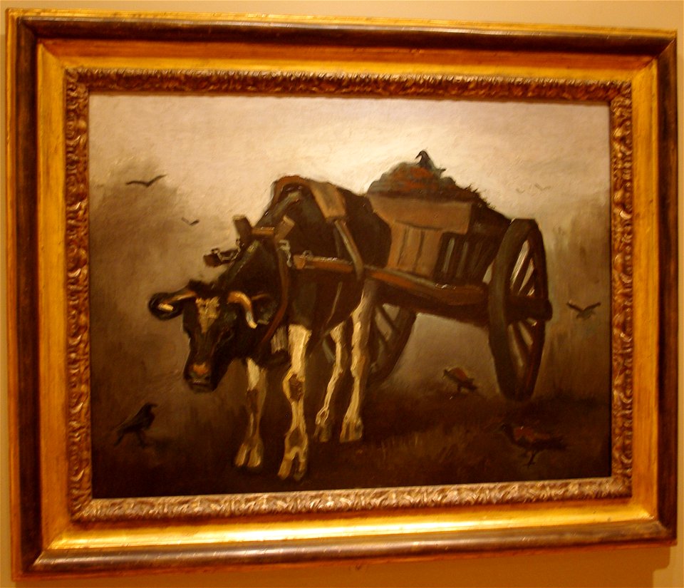 The Ox Cart by Vincent van Gogh - Portland Art Museum