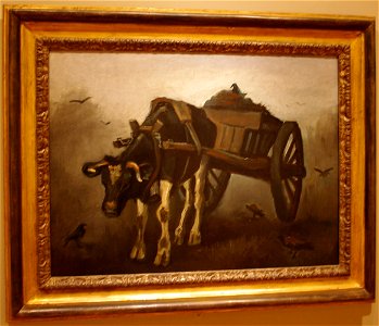 The Ox Cart by Vincent van Gogh - Portland Art Museum