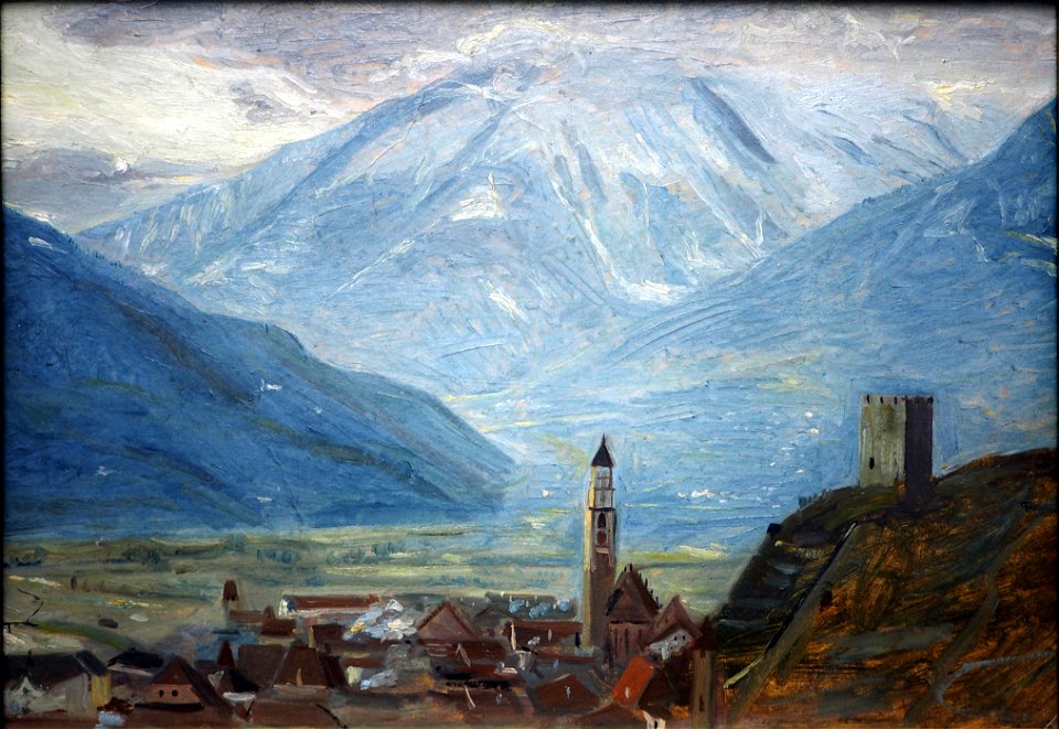 Wasmann Friedr. Meran in the Snow@Kunsthalle Hamburg