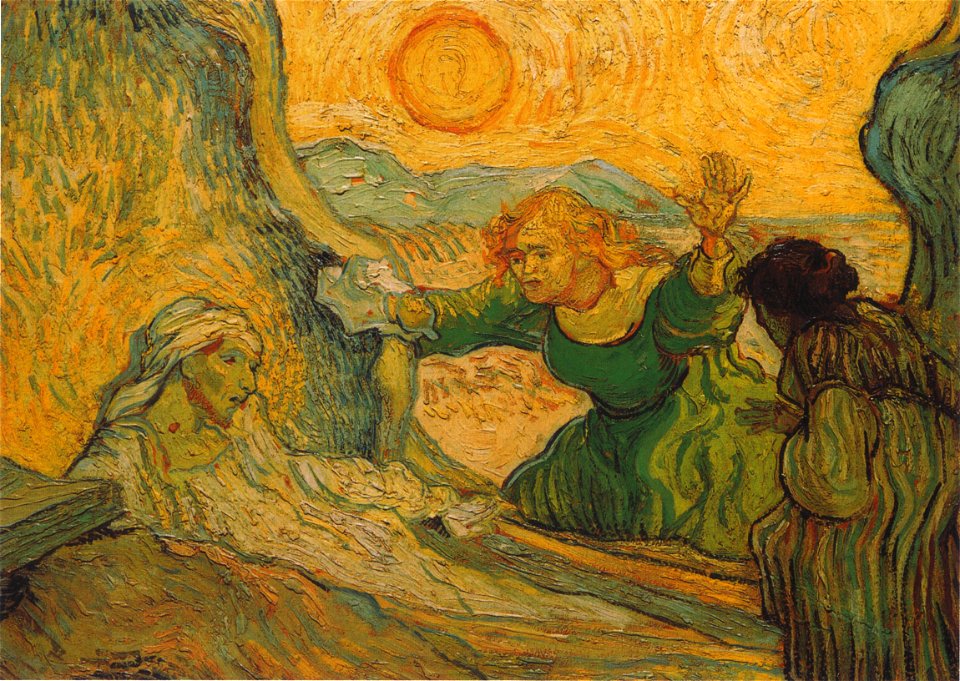 Vincent Van Gogh- La Résurrection de Lazare (d’après Rembrandt)