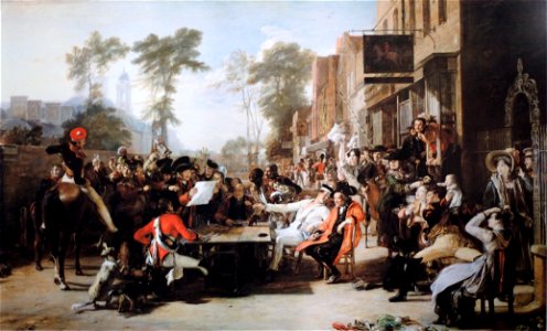 Wilkie David Chelsea Pensioners Reading the Waterloo Dispatch BomannMuseum@20150903