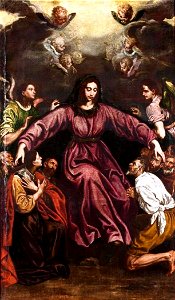 Virgen de la Misericordia (Museo de El Greco, Toledo). Free illustration for personal and commercial use.