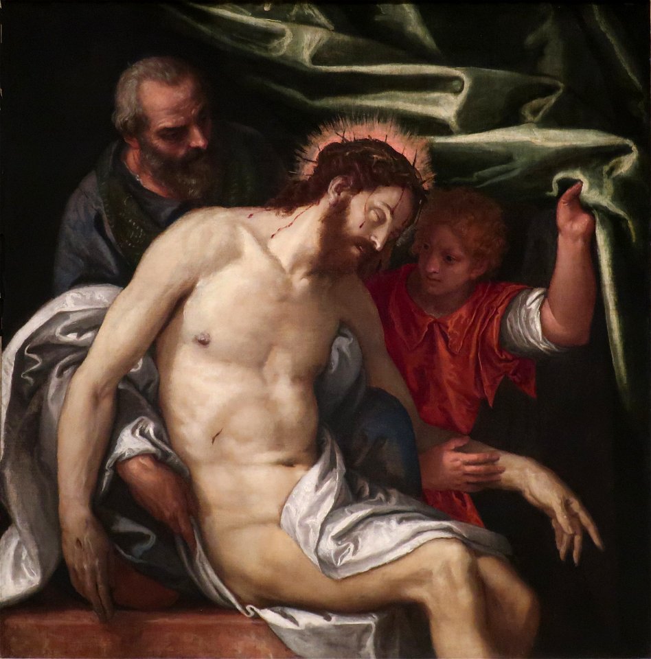 Pietà by Paolo Veronese, 1580s, Schorr Collection - Free Stock ...