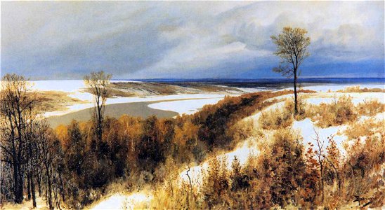 Vasily Polenov - Early Snow