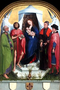 1457 van der Weyden Medici-Madonna anagoria