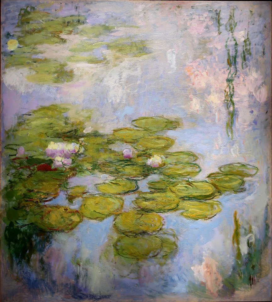 Water Lilies by Claude Monet, Fondation Beyeler 03.2