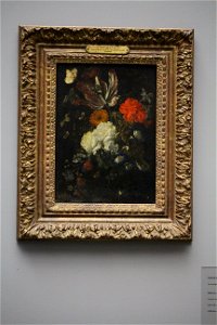 Wiki Loves Art - Gent - Museum voor Schone Kunsten - Stilleven met bloemen (Q21674386). Free illustration for personal and commercial use.